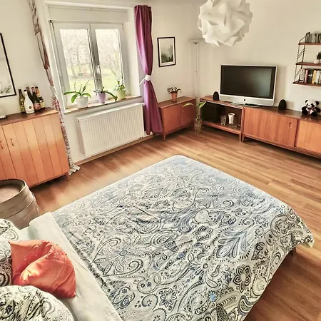 74 Qm Wohnung, 3 Zkb, 3 Personen, Voll Ausgestattet * Augsburg